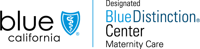 BlueCross BlueShield of California Designated Blue Distinction Center logo.