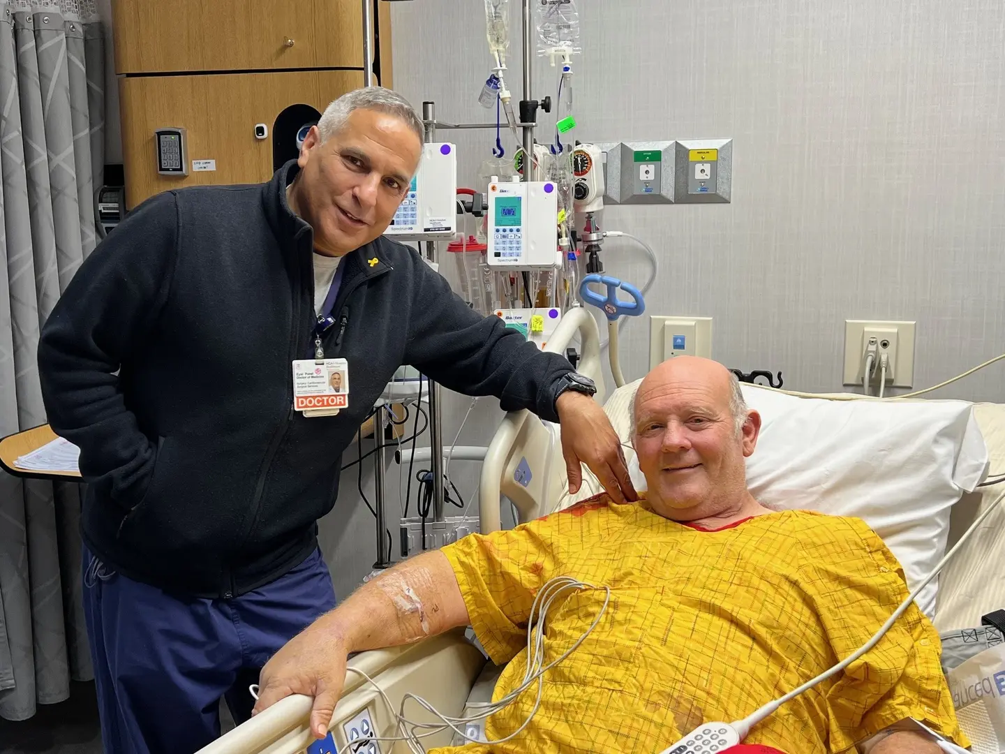 Robert Williams and Dr. Eyal Porat