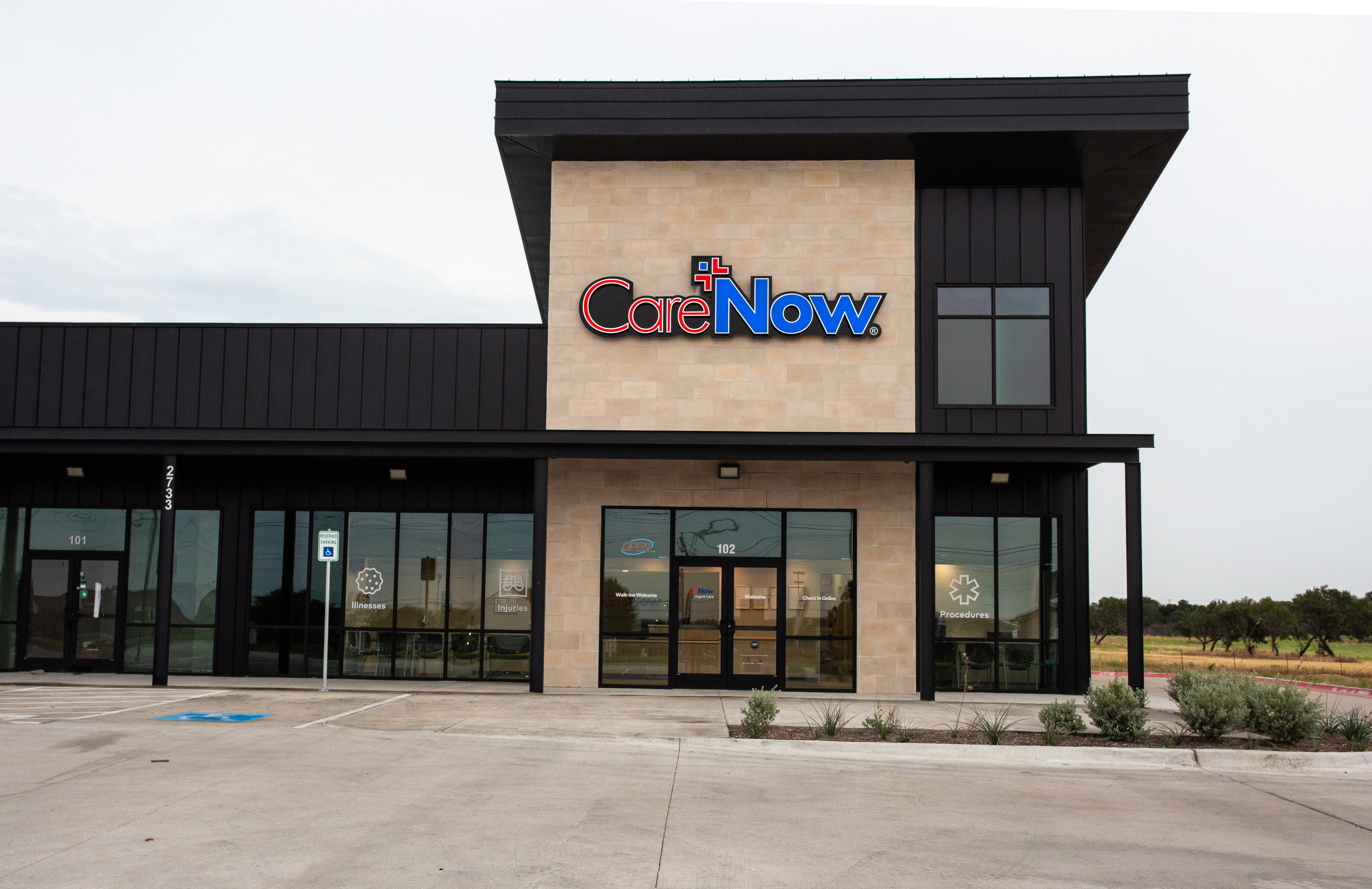CareNow Hudson Oaks exterior front daytime photo facade
