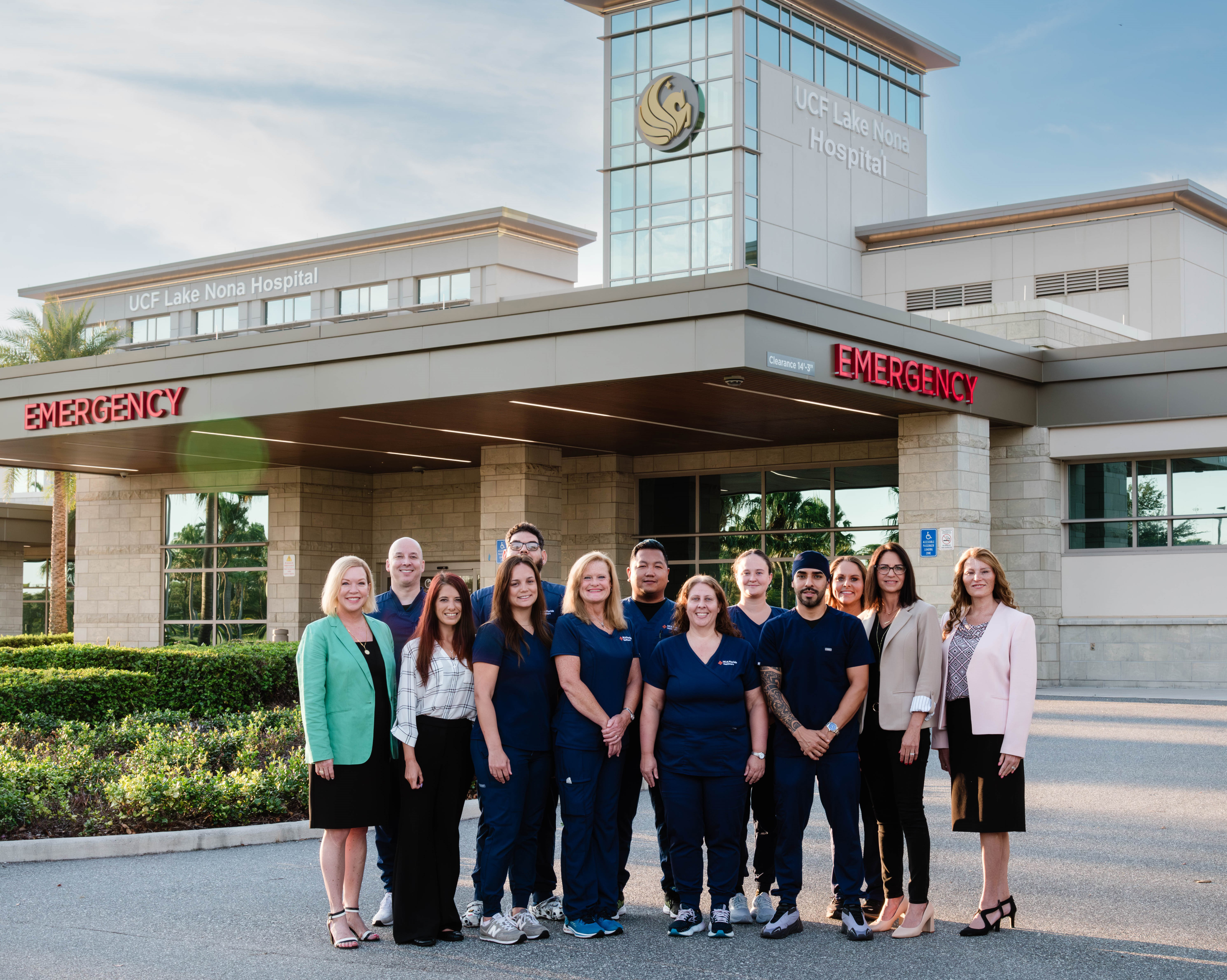 UCF Lake Nona Hosptial ER team