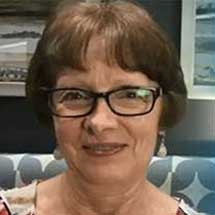 Deborah Weiner, smiling.