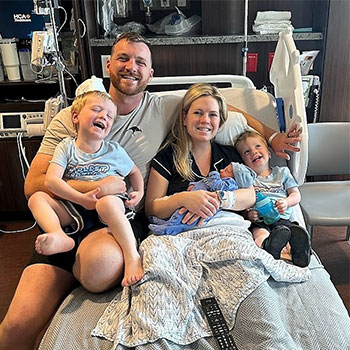 Carly Lemons and family