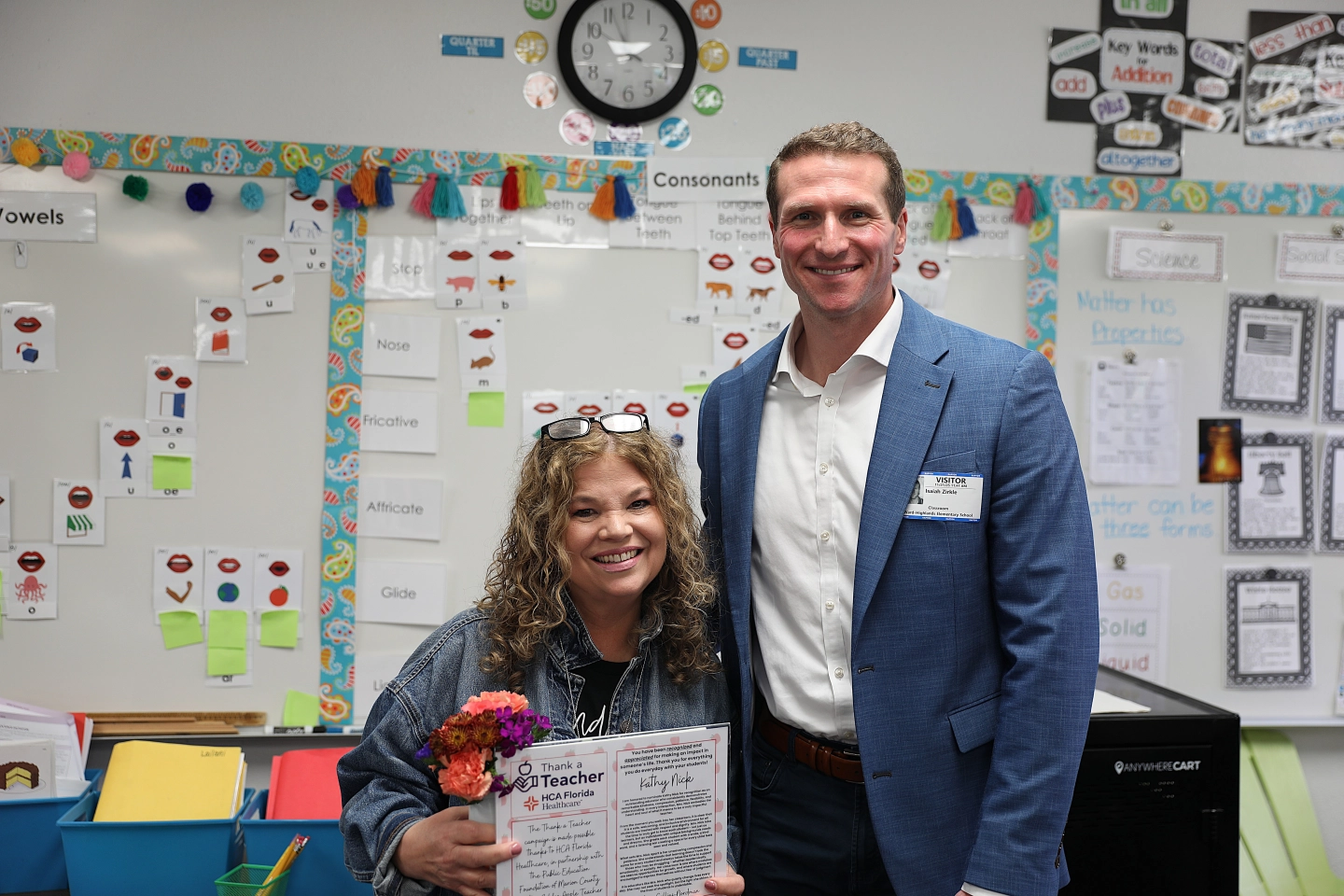 Kathy Nick and Isaiah Zirkle.