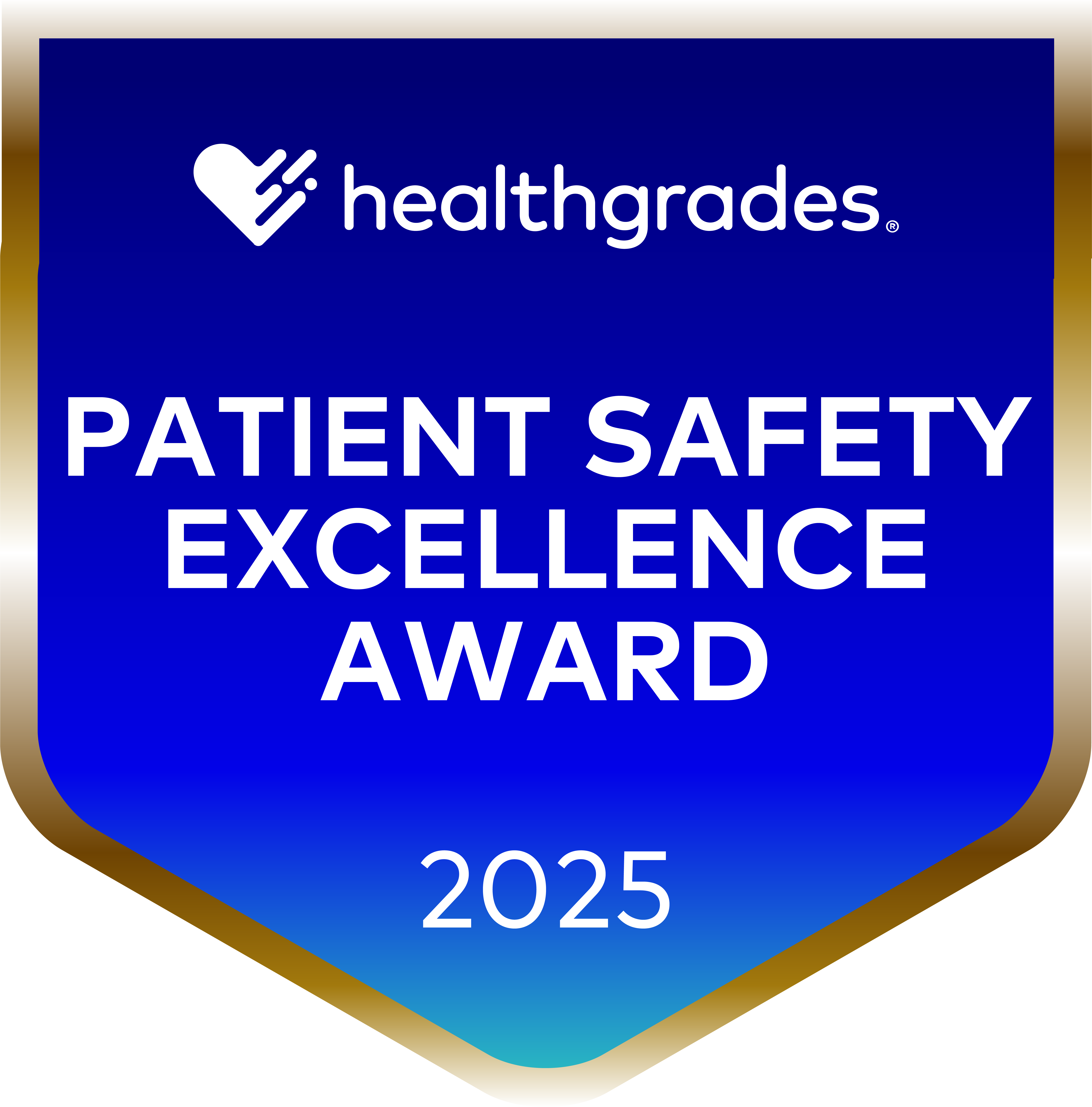 Healthgrades Patient Safety Excellence Award 2025