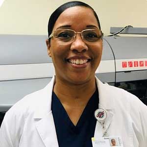 Phlebotomy Supervisor April Williams