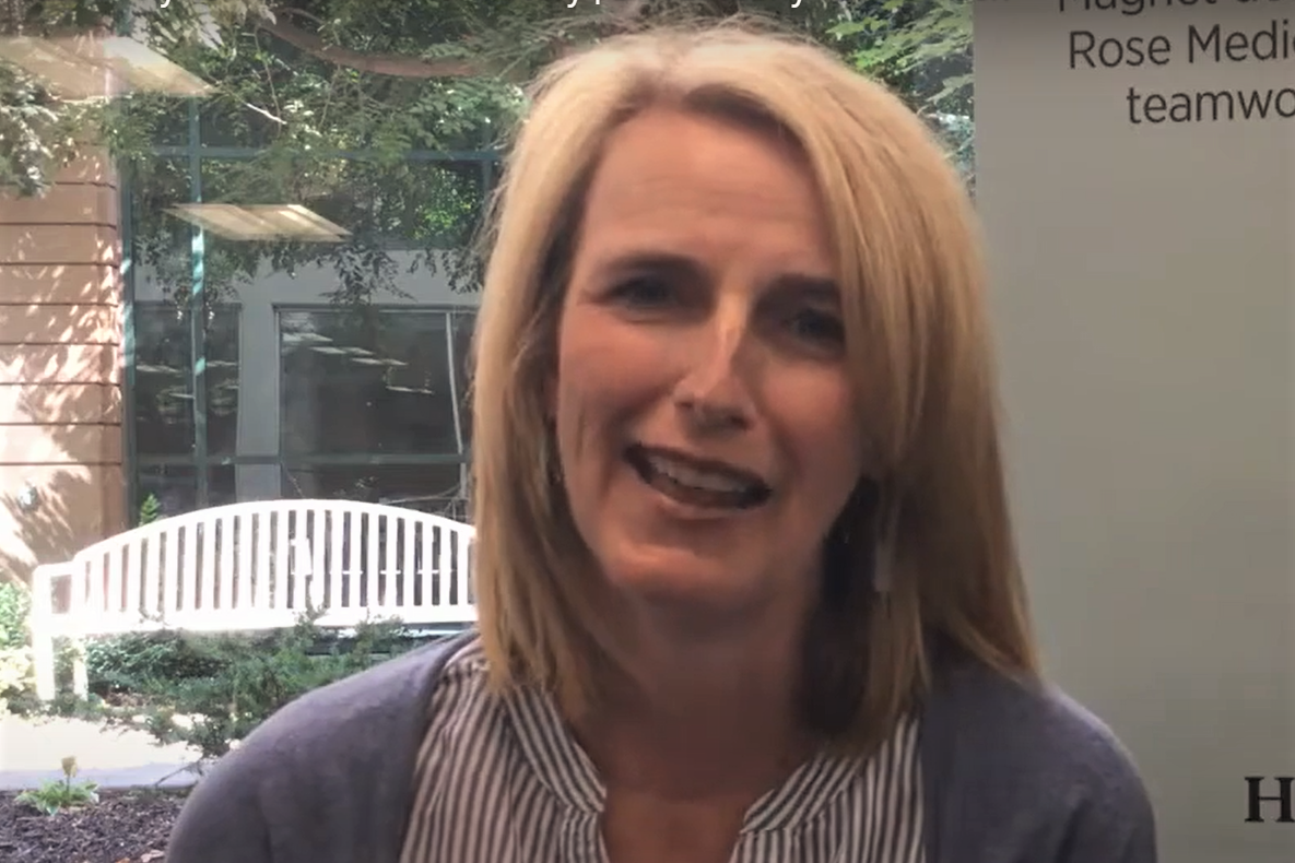 Thyroid cancer survivor, Kate.