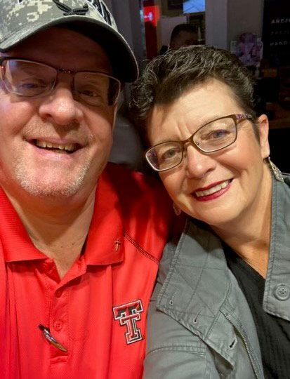 Michael Fuller and his wife.