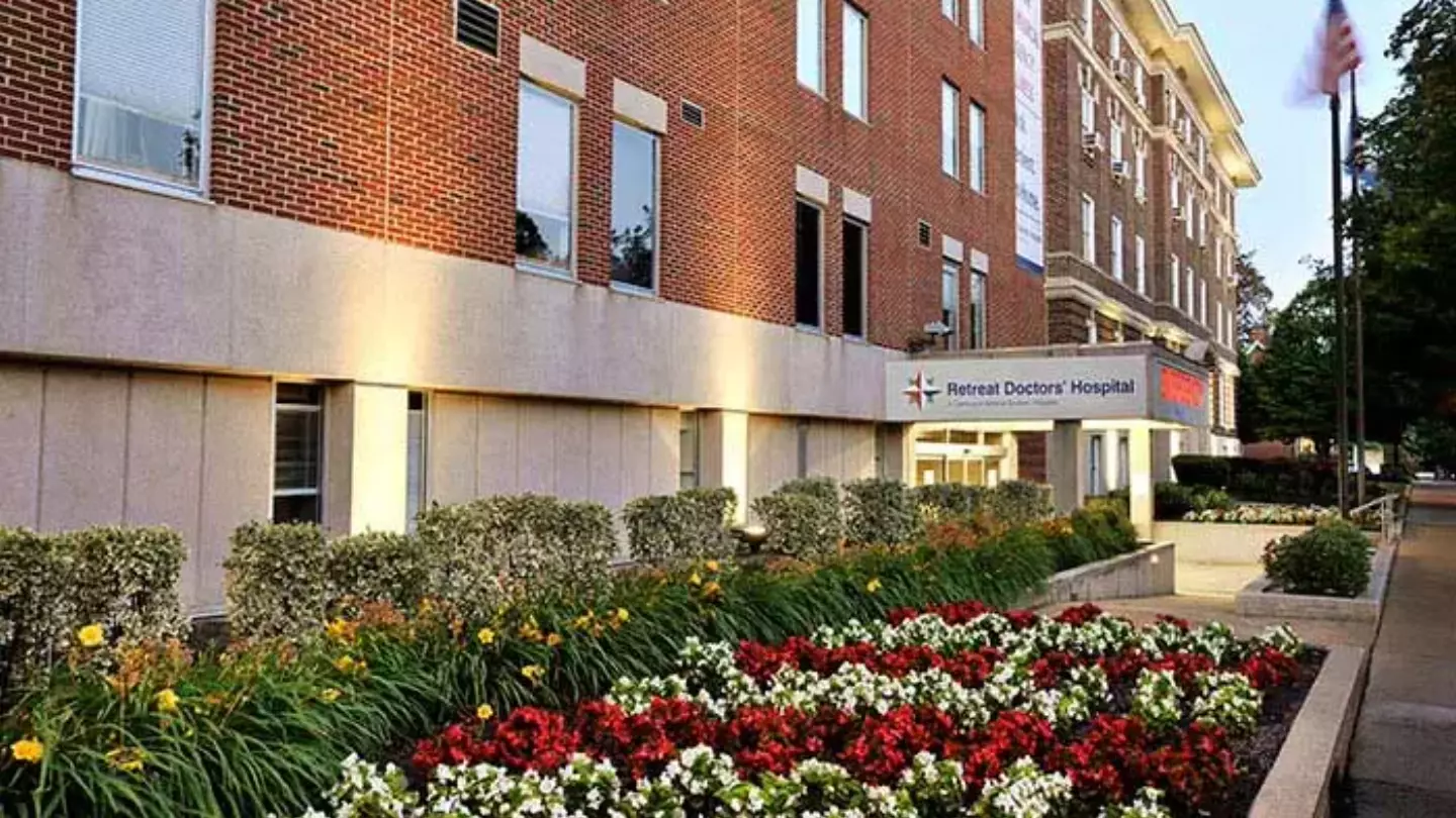 Exterior view of Retreat Doctors' Hospital