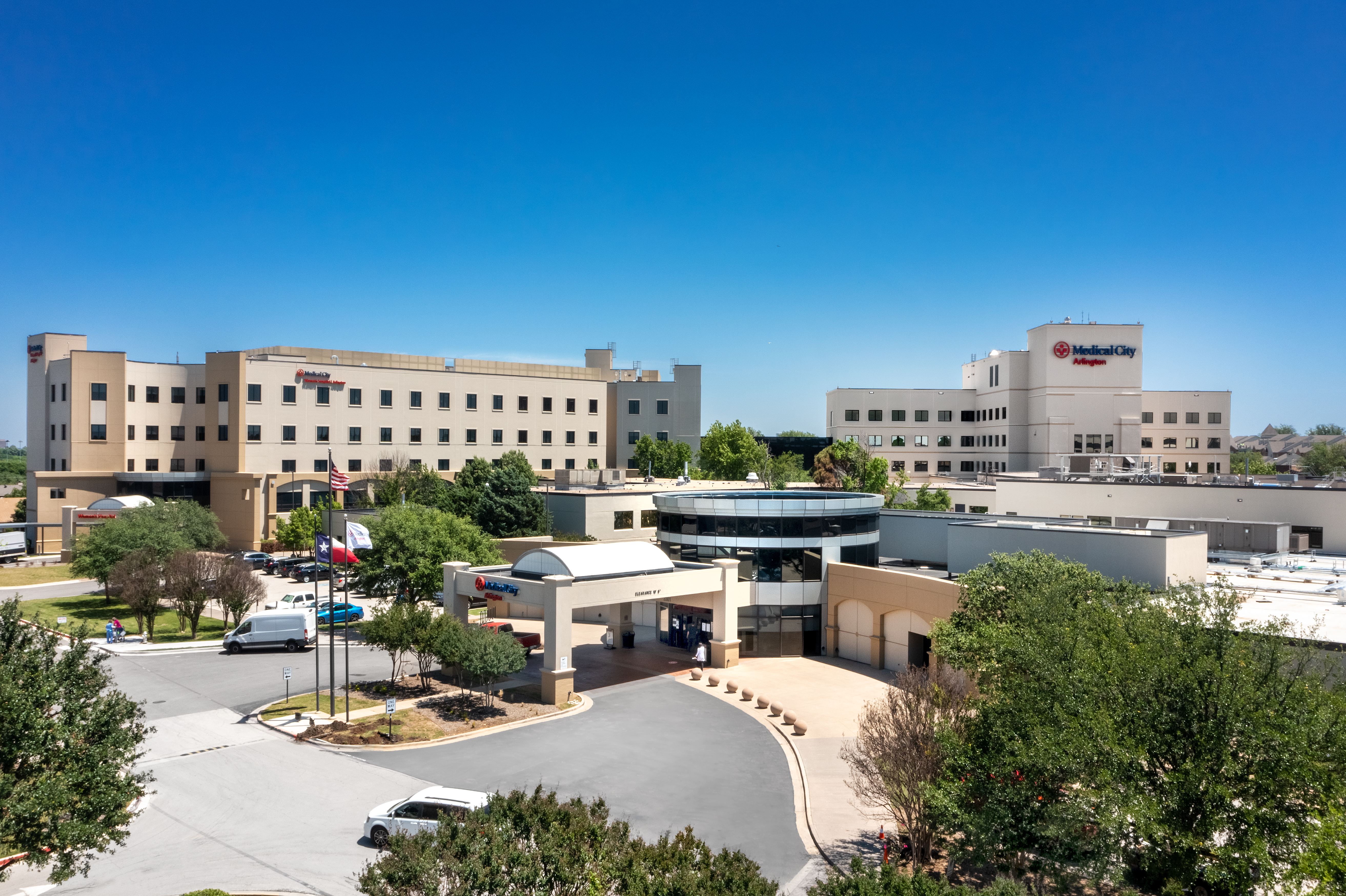 Exterior photo of Medical City Arlington.