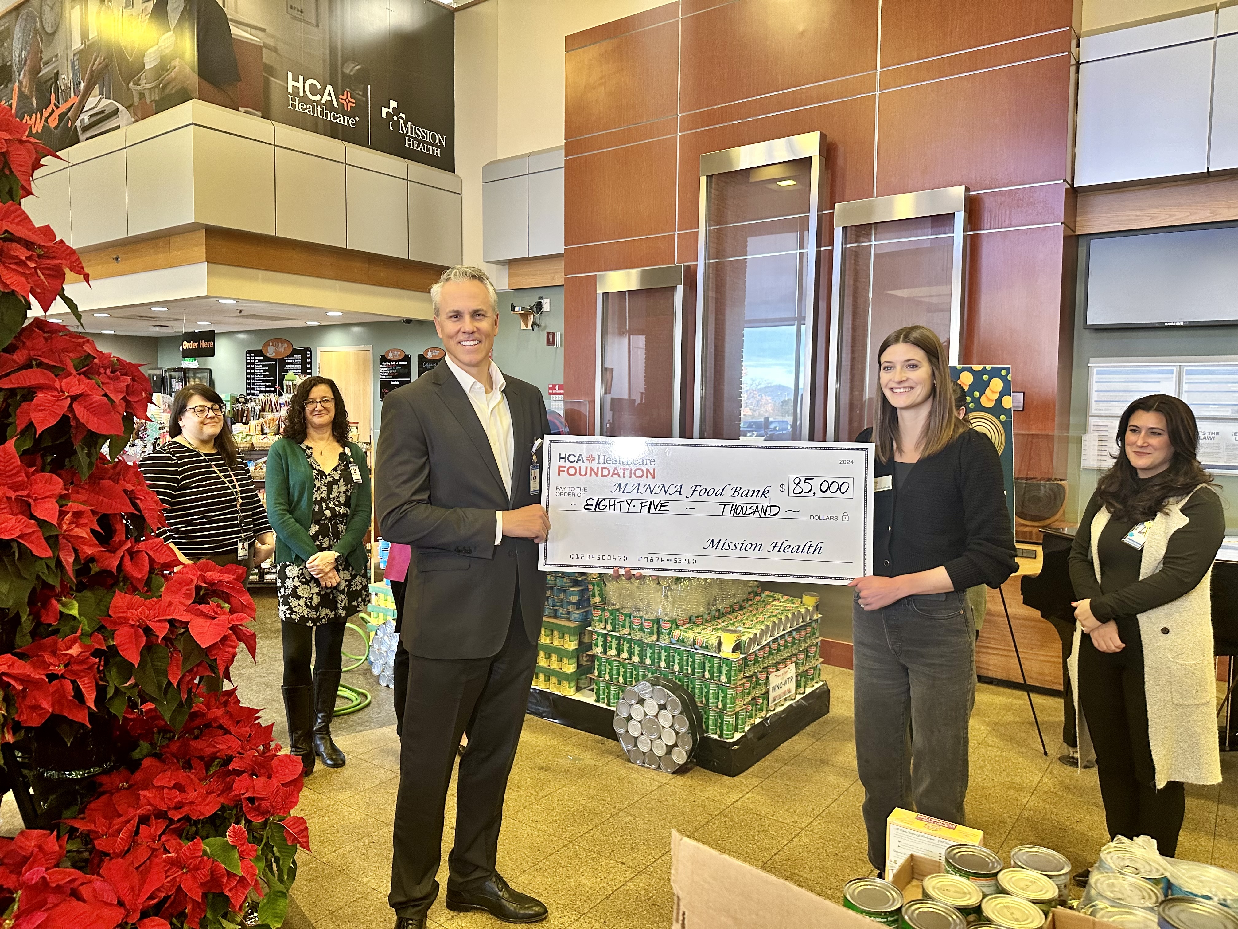 MANNA Food Bank Donation