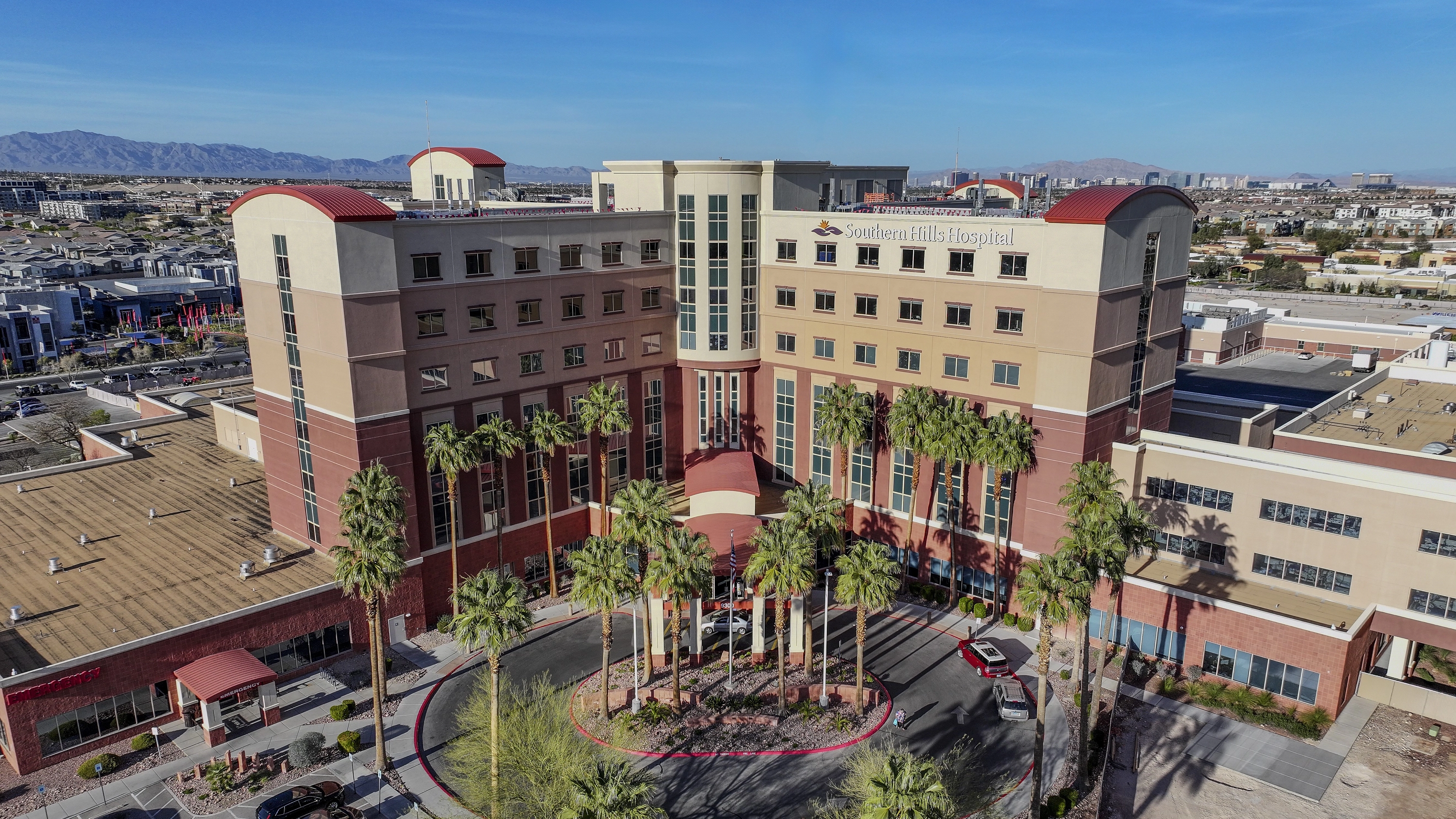 Southern Hills Hospital exterior daytime photo