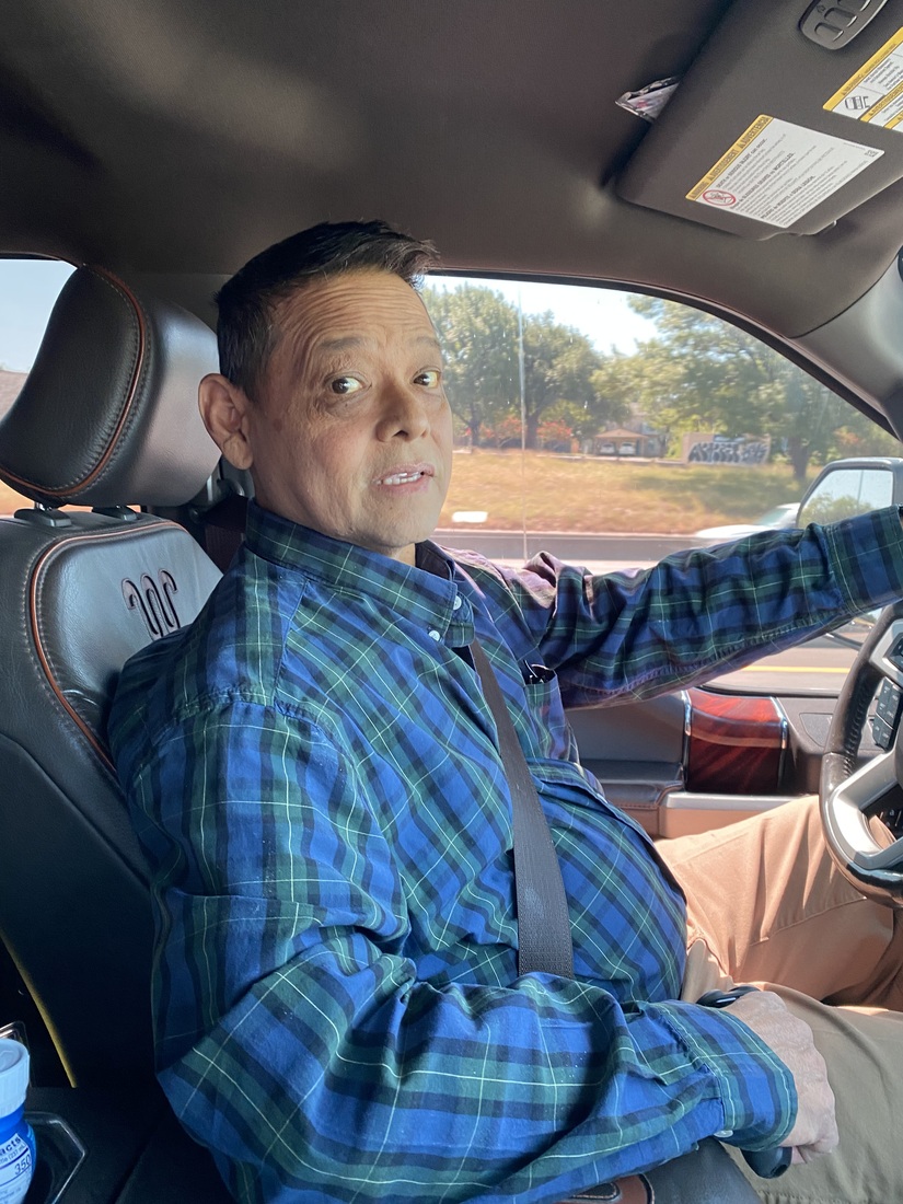 Arthur Guzman pre transplant driving.