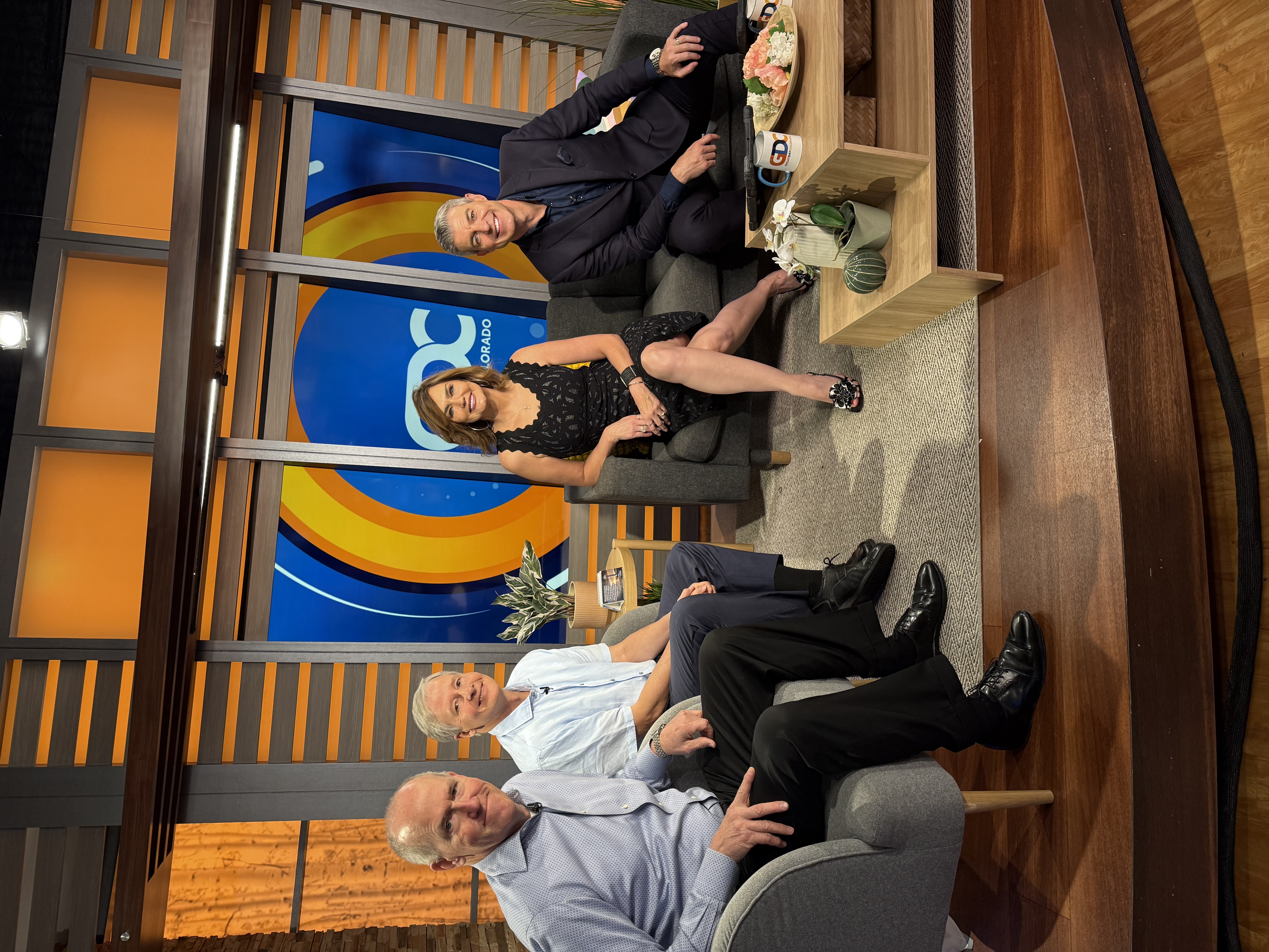 Dr. Mitchell and Dr. Miller on a TV show