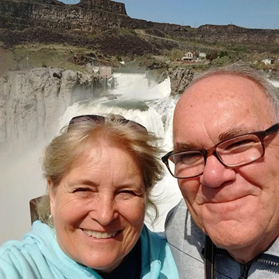 Raymond and his wife Diane.