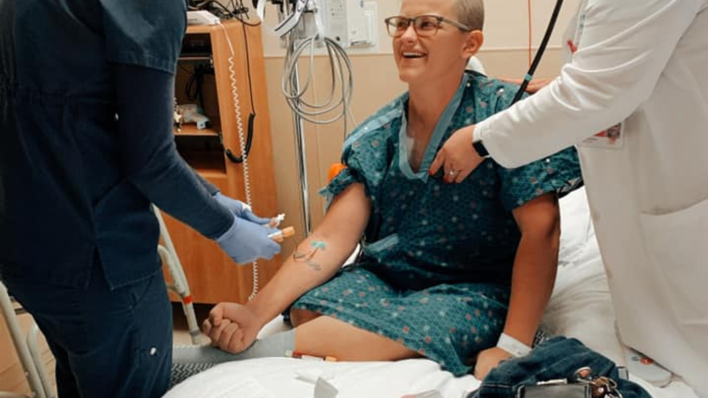 Jessi Shultis, surgery day