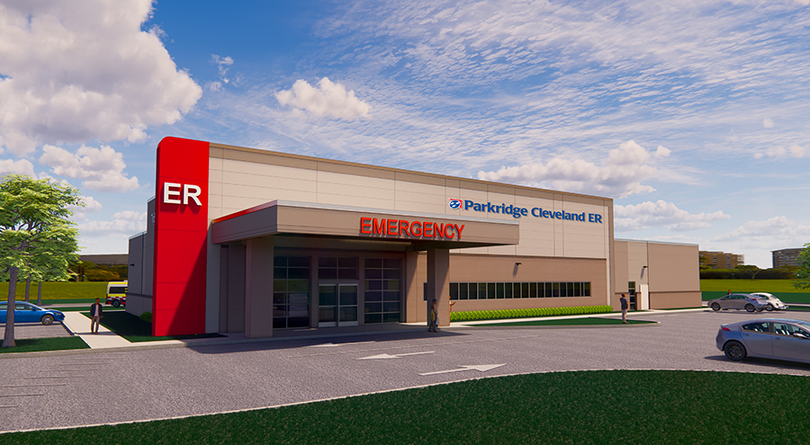 Parkridge Cleveland ER Building Concept.
